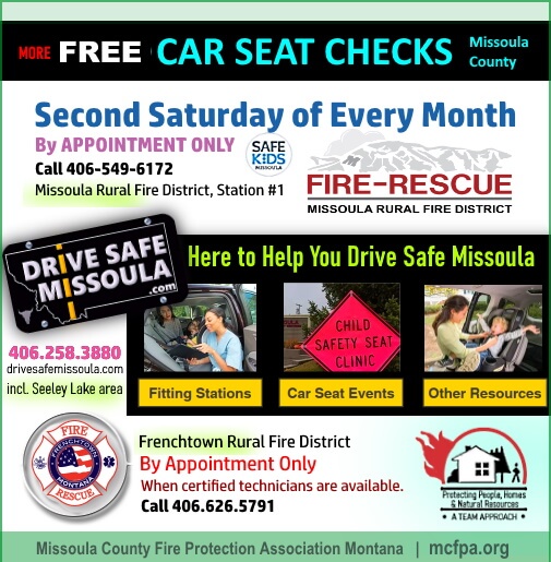 More resources for Child Seat Safety in Missoula County Montana (opens in new window)