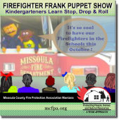Fire safety programs for kids in Missoula County MT schools