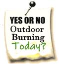 Outdoor Burning Status Spring in Missoula County for Fire Danger